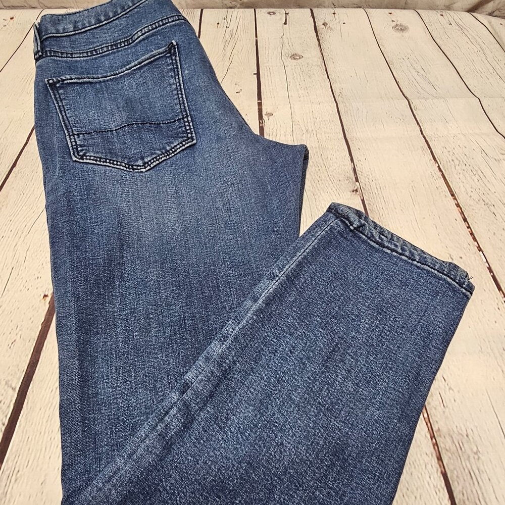 Banana Republic Woman's Travel Jean Skinny Fit Blue Denim Size 32x30
